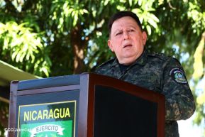 Acto Regional de Entrega de Técnica Militar a la Brigada de Infantería Mecanizada General Augusto C. Sandino