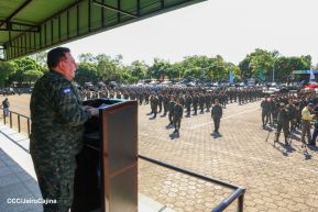 Acto Regional de Entrega de Técnica Militar a la Brigada de Infantería Mecanizada General Augusto C. Sandino