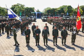 Acto Regional de Entrega de Técnica Militar a la Brigada de Infantería Mecanizada General Augusto C. Sandino