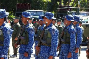 Acto Regional de Entrega de Técnica Militar a la Brigada de Infantería Mecanizada General Augusto C. Sandino
