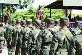 Acto Regional de Entrega de Técnica Militar a la Brigada de Infantería Mecanizada General Augusto C. Sandino