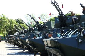 Acto Regional de Entrega de Técnica Militar a la Brigada de Infantería Mecanizada General Augusto C. Sandino