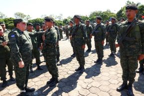 Acto Regional de Entrega de Técnica Militar a la Brigada de Infantería Mecanizada General Augusto C. Sandino