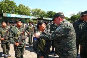 Acto Regional de Entrega de Técnica Militar a la Brigada de Infantería Mecanizada General Augusto C. Sandino