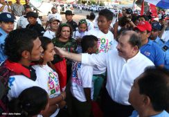 Daniel y Rosario conmemoran histórico repliegue hacia Masaya (Parte II)