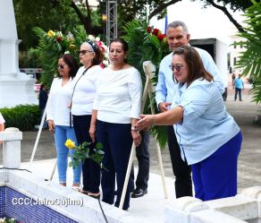 Homenajes al Príncipe de las Letras Castellanas Rubén Darío en el 158 aniversario de su natalicio