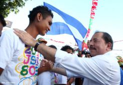 Daniel y Rosario conmemoran histórico repliegue hacia Masaya (Parte II)