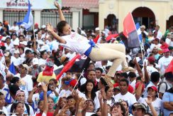 Daniel y Rosario conmemoran histórico repliegue hacia Masaya (Parte II)