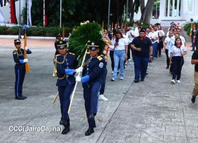 Homenajes al Príncipe de las Letras Castellanas Rubén Darío en el 158 aniversario de su natalicio