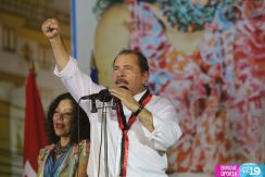 Daniel y Rosario conmemoran histórico repliegue hacia Masaya (Parte III)