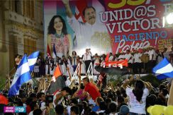 Daniel y Rosario conmemoran histórico repliegue hacia Masaya (Parte III)