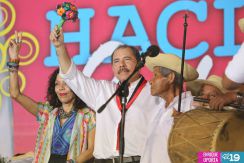 Daniel y Rosario conmemoran histórico repliegue hacia Masaya (Parte III)