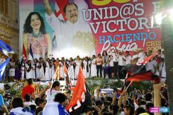 Daniel y Rosario conmemoran histórico repliegue hacia Masaya (Parte III)