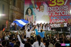 Daniel y Rosario conmemoran histórico repliegue hacia Masaya (Parte III)