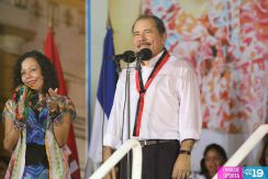 Daniel y Rosario conmemoran histórico repliegue hacia Masaya (Parte III)