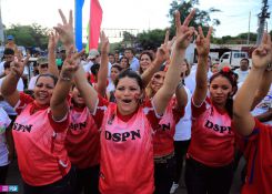 Daniel y Rosario conmemoran histórico repliegue hacia Masaya (Parte III)