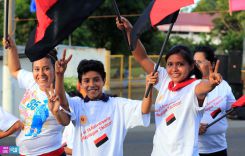 Daniel y Rosario conmemoran histórico repliegue hacia Masaya (Parte III)