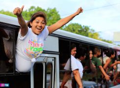 Daniel y Rosario conmemoran histórico repliegue hacia Masaya (Parte III)