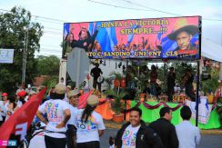 Daniel y Rosario conmemoran histórico repliegue hacia Masaya (Parte III)