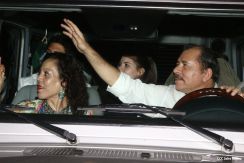 Daniel y Rosario conmemoran histórico repliegue hacia Masaya (Parte II)