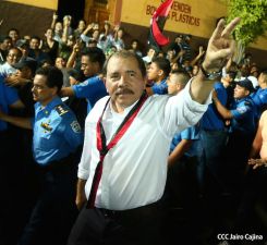 Daniel y Rosario conmemoran histórico repliegue hacia Masaya (Parte II)