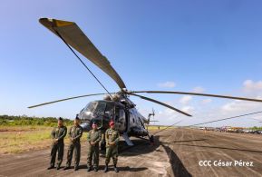 Acto Regional del Ejército de Nicaragua en el Estado Mayor del Destacamento Militar Norte