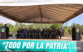 Acto Regional del Ejército de Nicaragua en el Estado Mayor del Destacamento Militar Norte