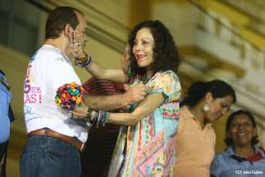 Daniel y Rosario conmemoran histórico repliegue hacia Masaya (Parte II)