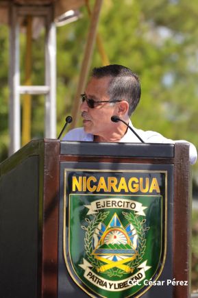 Acto Regional del Ejército de Nicaragua en el Estado Mayor del Destacamento Militar Norte