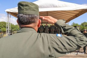 Acto Regional del Ejército de Nicaragua en el Estado Mayor del Destacamento Militar Norte