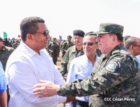 Acto Regional del Ejército de Nicaragua en el Estado Mayor del Destacamento Militar Norte