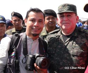 Acto Regional del Ejército de Nicaragua en el Estado Mayor del Destacamento Militar Norte