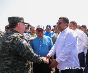 Acto Regional del Ejército de Nicaragua en el Estado Mayor del Destacamento Militar Norte