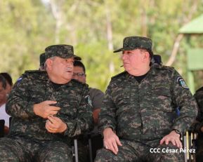 Acto Regional del Ejército de Nicaragua en el Estado Mayor del Destacamento Militar Norte