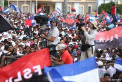 Daniel y Rosario conmemoran histórico repliegue hacia Masaya (Parte II)