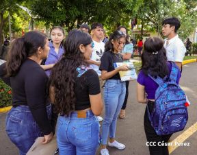 Universidades públicas de Nicaragua reciben a estudiantes de primer ingreso 2025