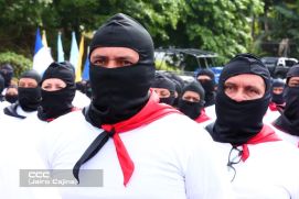 Juramentación de Policía Voluntaria en El Rama y Nueva Guinea