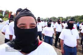 Juramentación de Policía Voluntaria en El Rama y Nueva Guinea