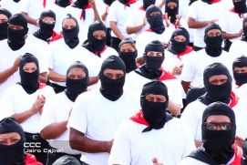 Juramentación de Policía Voluntaria en El Rama y Nueva Guinea