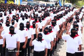 Juramentación de Policía Voluntaria en El Rama y Nueva Guinea