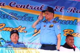 Juramentación de Policía Voluntaria en El Rama y Nueva Guinea