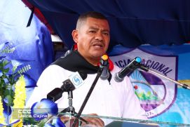 Juramentación de Policía Voluntaria en El Rama y Nueva Guinea