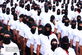 Juramentación de Policía Voluntaria en El Rama y Nueva Guinea