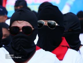 Juramentación de Policía Voluntaria en El Rama y Nueva Guinea