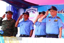 Juramentación de Policía Voluntaria en El Rama y Nueva Guinea