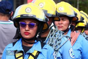 Juramentación de Policía Voluntaria en El Rama y Nueva Guinea
