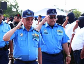Juramentación de Policía Voluntaria en El Rama y Nueva Guinea
