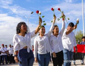 Nicaragüenses conmemoran el 91 aniversario del paso a la inmortalidad del General Augusto C. Sandino