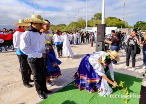 Nicaragüenses conmemoran el 91 aniversario del paso a la inmortalidad del General Augusto C. Sandino