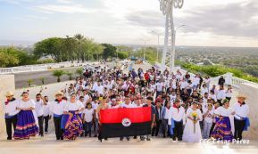 Nicaragüenses conmemoran el 91 aniversario del paso a la inmortalidad del General Augusto C. Sandino